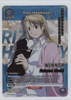 2023 Union Arena TCG - Promos UEPR Riza Hawkeye R (Winner Stamp) #FMA-1-050 - Image 1