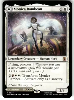 Monica Rambeau 23 Mythic Marvel Super Heroes Magic: The Gathering Near Mint - Image 1