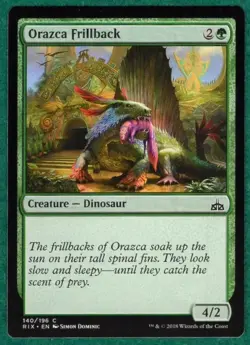 Orazca Frillback - Rivals Of Ixalan RIX #140 - Magic: The Gathering MTG Card - Image 1