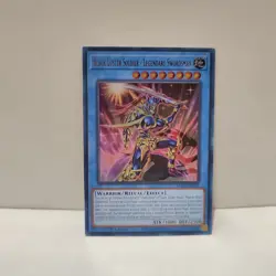 Yugioh TCG Black Luster Soldier Legendary Swordsman Holo MAZE-EN011 NM - Image 1