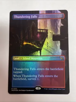 Thundering Falls (Borderless) Murders at Karlov Manor Foil Rare - Image 1