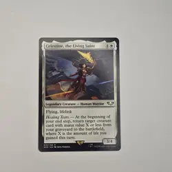 Celestine, the Living Saint - MTG Universes Beyond: Warhammer 40000 Non-Foil LP - Image 1