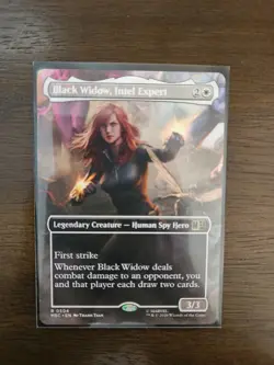 Black Widow, Intel Expert (Borderless) Commander: Marvel Super Heroes Regular - Image 1