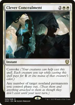 Clever Concealment [Phyrexia: All Will Be One Commander] Near Mint - Image 1