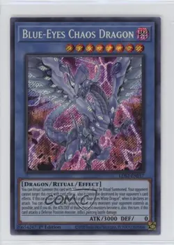 Blue-Eyes Chaos Dragon SE 1st Ed. YuGiOh Legendary Duelists: Season 2 - Image 1