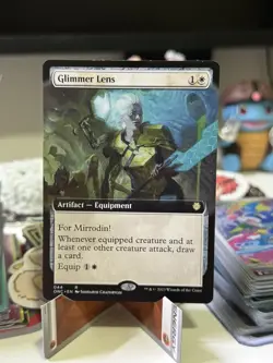 Glimmer Lens (Extended Art) - Commander: Phyrexia: All Will Be One - Magic - MTG - Image 1