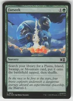 Farseek (0815) 815 Commander: Marvel Super Heroes MTG Foil NM - Image 1