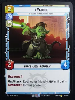 Yaddle 45/264 - Star Wars Unlimited Card #4W8 - Image 1