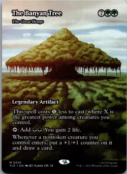 The Banyan Tree - The Great Henge Borderless 41 Avatar The Last Airbender MTG NM - Image 1
