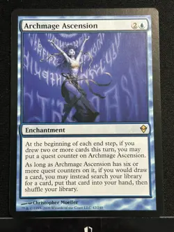 MTG - Archmage Ascension - Zendikar - Rare - LP - Image 2