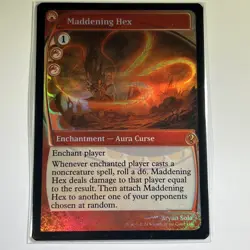 FOIL Maddening Hex, Mystery Booster 2 - Future Sight, Magic MTG NM MB2 - Image 2