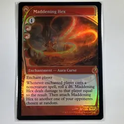 FOIL Maddening Hex, Mystery Booster 2 - Future Sight, Magic MTG NM MB2 - Image 3