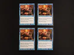 4x Careful Study LP/MP [Odyssey] #2 Mtg Magic Free Tracking! - Image 1