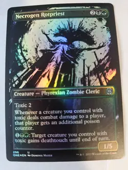 MTG -Necrogen Rotpriest FOIL - Phyrexia All Will Be One - Image 1