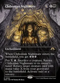 Chthonian Nightmare - Extended Art MH3 NM MTG - Image 1