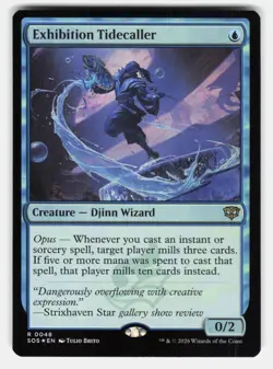EXHIBITION TIDECALLER FOIL - Magic: The Gathering - BRITO NM/M - Image 1