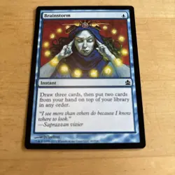 Brainstorm 40 Common Commander Magic: The Gathering 2011 Free Shipping - Image 1