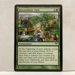 MTG Descendants' Path Magic: The Gathering Avacyn Restored Rare #173 - Image 1