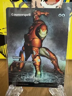 Counterspell (0052) - Foil - Borderless Marvel Super Heroes - Image 1