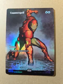 Counterspell Borderless - Foil - Card #0052 - MTG Marvel Super Heroes - Image 1