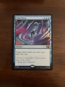 Time Warp | 788 | MTG | Marvel Super Heroes | Foil - Image 1