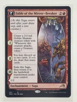Fable of the Mirror-Breaker (Showcase) Kamigawa: Neon Dynasty Regular - Image 1