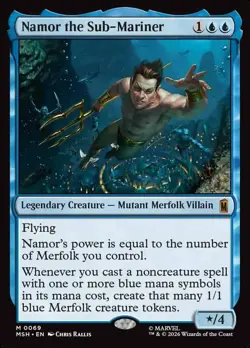 Namor the Sub-Mariner #69 (MSH) MTG TCG Card - Image 1