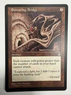 Magic the Gathering - Ensnaring Bridge - Stronghold - Image 1