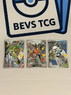 Pokemon: First Partner Illustration Collection Series 2 Gen 5 Starter Set - Image 1