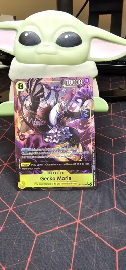 Gecko Moria SR Alt Art OP14-104 The Azure Sea’s Seven English One Piece - Image 2