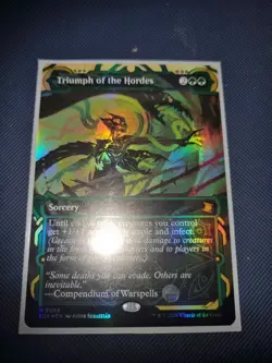 Triumph Of The Hordes NM FOIL SECRETS OF STRIXHAVEN SOS MYSTICAL ARCHIVE MTG - Image 1