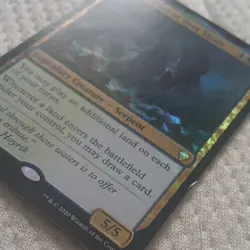 Magic: The Gathering Aesi, Tyrant of Gyre Strait Foil Mythic #365 2020 - Image 3
