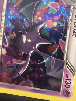 Crobat Cosmos Holo Rare 33/119 XY Phantom Forces LP-NM Pokemon Card - Image 4
