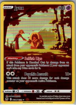 Jynx TG04/TG30 SWSH12: Silver Tempest Trainer Gallery - Pokemon Card - NM - Image 1