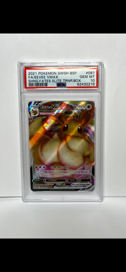 Eevee VMAX SWSH087 SWSH: Sword & Shield Promo Cards Holo - Image 1