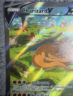 Charizard V SWSH260 Alternate Art Full Art Holo Promo Pokemon Card - Image 3
