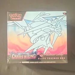 Pokemon TCG Mega Evolution Chaos Rising Elite Trainer Box Booster 65 Cards 2025 - Image 1