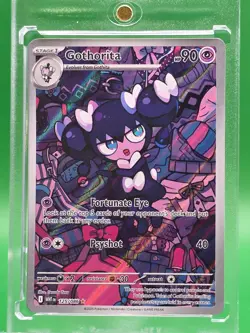 Pokemon Card Gothorita 125/086 Illustration Rare White Flare Near Mint - Image 1
