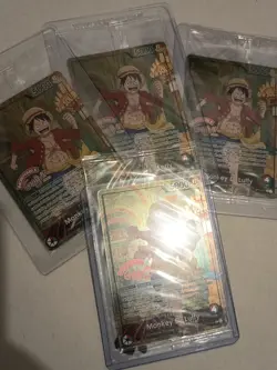 One Piece Card Luffy OP13-001 X Museum Grevin Promo New Paris Exclusive - Image 1