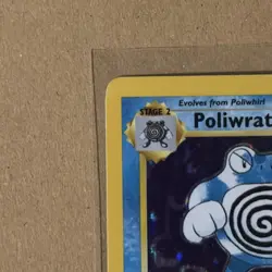 Pokemon TCG Poliwrath Holo Rare Card Base Set 13/102 - Image 2