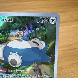 Snorlax SVP EN 051 Black Star Promo Scarlet & Violet Pokemon 151 Card - Image 4