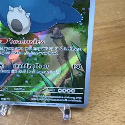 Snorlax SVP EN 051 Black Star Promo Scarlet & Violet Pokemon 151 Card - Image 5