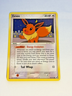 Eevee 55/115 PL Pokemon Cards Unseen Forces Rare Vintage - Image 1