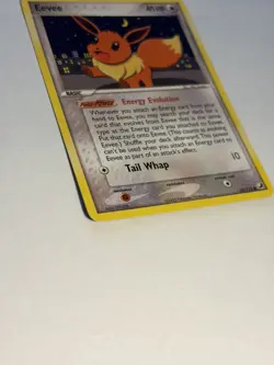 Eevee 55/115 PL Pokemon Cards Unseen Forces Rare Vintage - Image 2