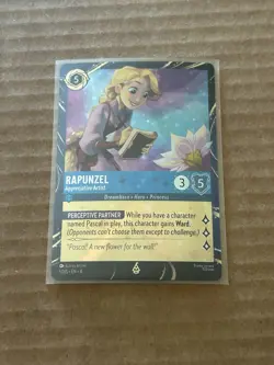 Rapunzel - Appreciative Artist 1 Disney Lorcana Promo Cards Holo 1/DIS - Image 1
