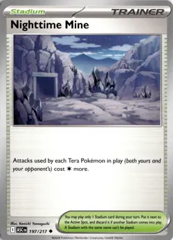 Nighttime Mine 197/217 ME: Ascended Heroes Pokemon Card TCG - Image 1