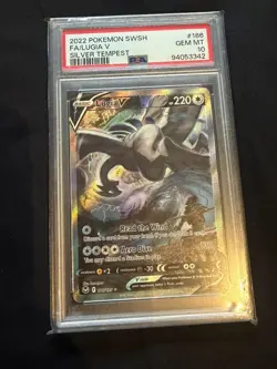 Lugia v Silver Tempest TCG Card 186/195 PSA 10 Gem Mint - Image 1
