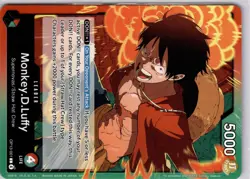 Monkey D Luffy OP13-001 Leader One Piece Trading Card TCG - Image 5