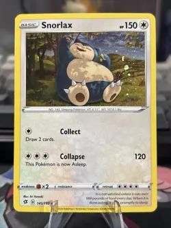 Snorlax - (Cosmos Holo) 141/192 Miscellaneous Cards & Products Holo 💫 - Image 1