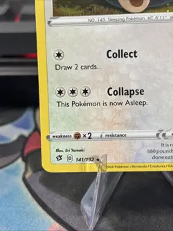 Snorlax - (Cosmos Holo) 141/192 Miscellaneous Cards & Products Holo 💫 - Image 4